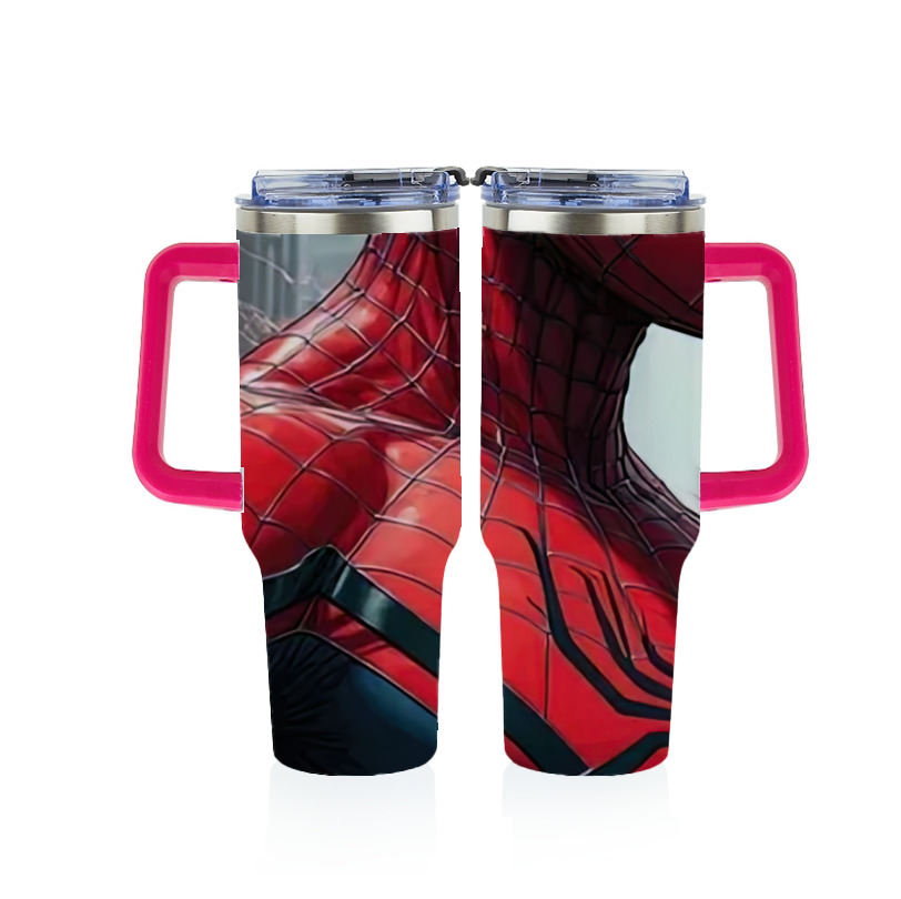 Spider Man スパイダーマン 1200ｍLフルプリント車用タンブラー